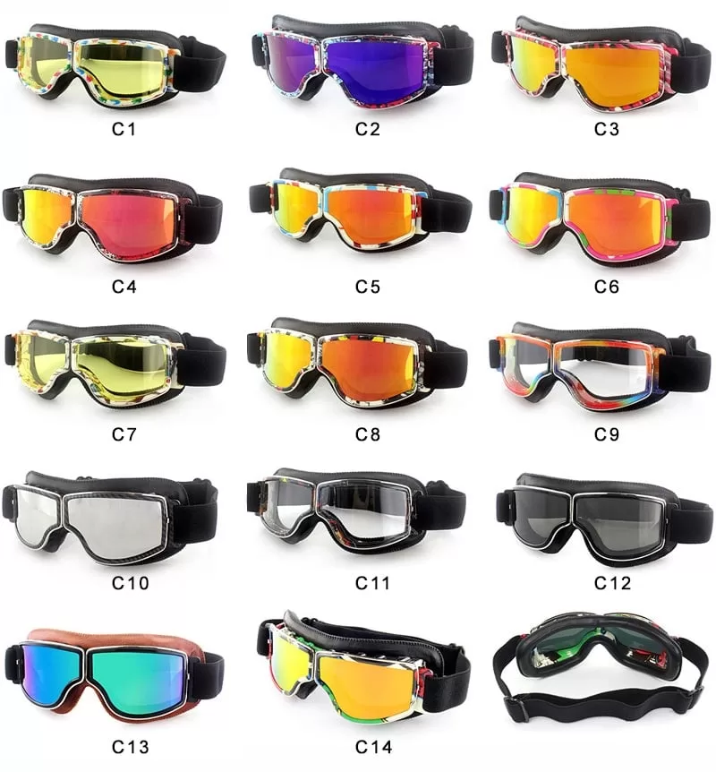 gafas para moto vintage wo013